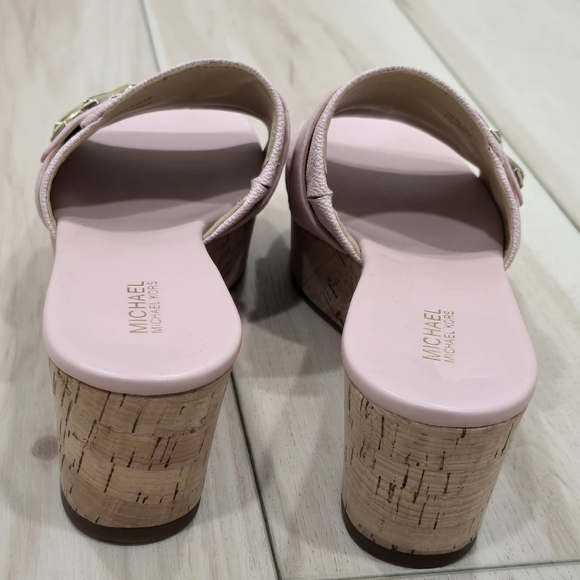 NEW MICHAEL Michael Kors Jilly Platform Slide - Picture 7 of 10
